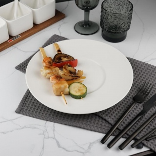 Тарелка d 27,2 см h2,2 см белая фарфор Glory P.L. Proff Cuisine [4]