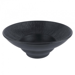 Тарелка глубокая 380 мл d 25 см h7,8 см для пасты, для супа Black Raw Wood P.L. Proff Cuisine [3]