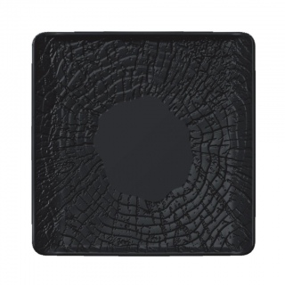 Тарелка квадратная 17,5*17,5 см Black Raw Wood P.L. Proff Cuisine [6]
