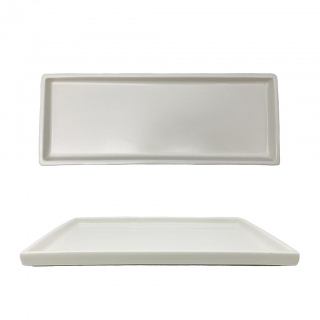 Блюдо прямоугольное 33*12,5 см h2,5 см White Style Buffet P.L. [3]