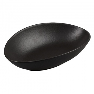 Салатник 700 мл 25*16 см h6,4 см Black Raw Stellar P.L. Proff Cuisine [1]