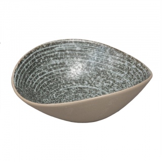 Салатник 250 мл 16,2*13,8 см h5,2 см глазурь Glossy Stone Untouched Taiga P.L. Proff Cuisine [1]