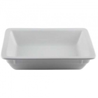 Гастроемкость 1/2 h72 мм фарфор 320*260*72 мм 4,5 л белая P.L. Proff Cuisine
