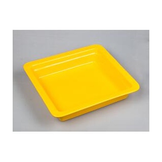 Гастроемкость 2/3 h65 мм фарфор 355*325*65 мм 5,5 л желтая P.L. Proff Cuisine