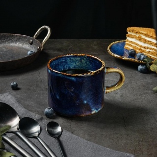 Кружка 355 мл d 9,1 см h7,9 см Aqua Blue P.L. Proff Cuisine [6]
