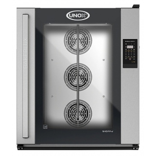 Печь конвекционная UNOX XEFR-10EU-ELLV-DR петли справа со сливным отверстием