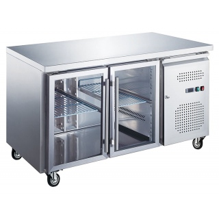 Стол холодильный Tatra TRTGN2 TN G без борта, стеклянные двери
