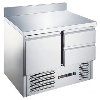 Стол холодильный Tatra TRTGNL1D2 TN SB (нижний агрегат) с бортом