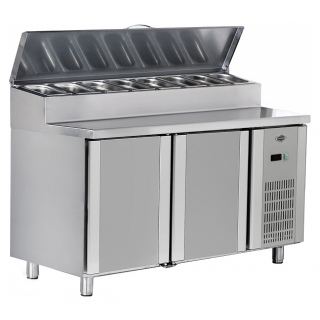 Стол холодильный для пиццы Empero EMP.150.70.01-PS с крышкой