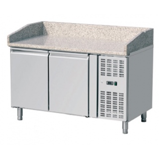 Стол для пиццы Koreco SPZ/2600TN холодильный, с 2 дверьми для формата 60*40 см