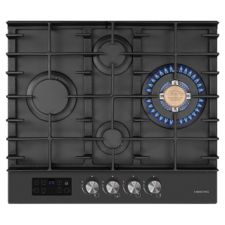Варочная панель газовая Hiberg VM 6245 Gr серая