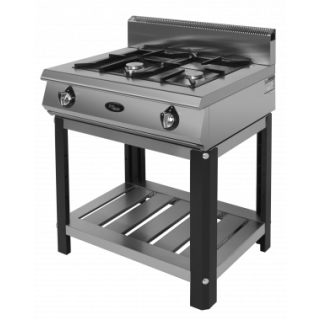 Плита 2-х горелочная газовая Ф2ПГ/600 (открытый стенд) Grill Master