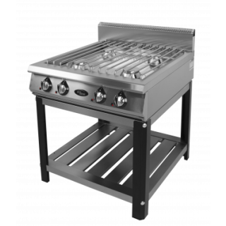 Плита 4-х горелочная газовая Ф4ПГ/900 (на подставке, решетка из н./стали) Grill Master