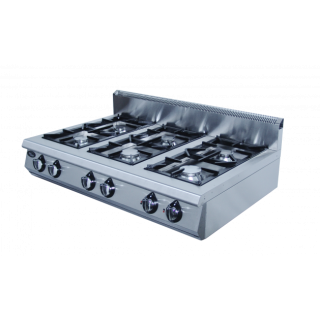 Плита 6-ти горелочная газовая Ф6ПГ/800 (настольная) Grill Master