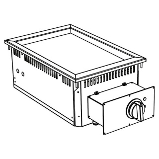 Жарочная поверхность встраиваемая Apach Chef Line SLDI7FTE4CL