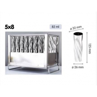 Форма Koreco SSI 40 Eskimo form 1 для приготовления мороженого 82 мл, 5x8 шт для фризера SSI 40 ESKIMO