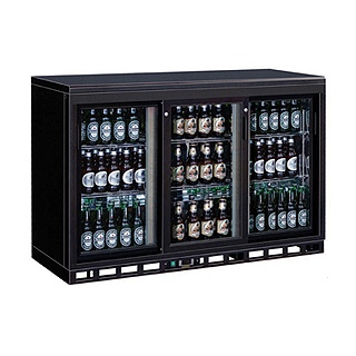 Витрина холодильная Koreco SC 315SD барная объемом 335 л со сдвижными дверьми, с 2 полками