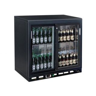 Витрина холодильная Koreco SC 250G барная объемом 223 л с распашными дверьми, с 2 полками