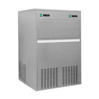 Льдогенератор Koreco AZ 120/55 SI для пальчикового льда, 120 кг/сут, бункер 55 кг, с корпусом из нержавеющей стали, с подключением к водопроводу