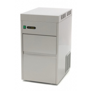 Льдогенератор Koreco AZ MS 50 GB для гранулированного льда, 50 кг/сут, бункер 10 кг, с корпусом из нержавеющей стали, с подключением к водопроводу